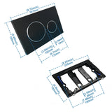 Empyreal Toilet Drukknop – Dual Flush