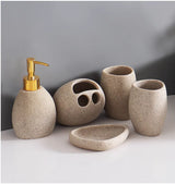 NordicResin Luxe Badkameraccessoires Set