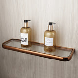 Monite Luxe Roségouden Badkamer Accessoire Set