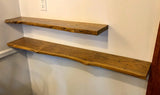 TimberEdge Rustieke Massief Houten Zwevende Plank