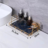 AquaSteel DuoShelf – Waterdichte Dubbele Badkamerplank