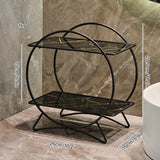 AureliaTower Luxe 2-Laags Badkamer & Make-up Organizer