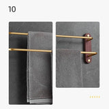 AquaRail Wandgemonteerde Handdoekstang – Minimalistisch Design