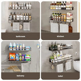 AquaWall Zelfklevende Badkamerplank – Wandmontage