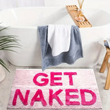 BlushNaked Tufted Designmat – Roze ‘Get Naked’ Badkamer & Woonkamermat