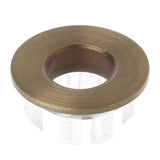 LuxDrain RingCover – Messing Overloopring voor Wastafel