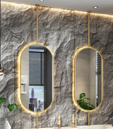 LumiÉvo Ovale Hangspiegel met LED