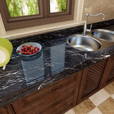 MarbleShield – Luxe Zelfklevende Marmerfolie voor Keuken & Meubels
