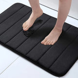 SoftStep Memory Foam Badmat – Antislip, Sneldrogend & Wasbaar – Voor Badkamer of Toilet