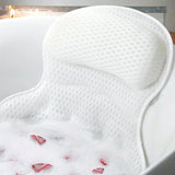 AquaComfort Luxe Badkussen – 3D Air Mesh