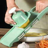 SlicePro – Multifunctionele Groente- en Fruitsnijder met Handgreep
