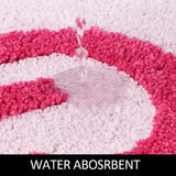 BlushNaked Tufted Designmat – Roze ‘Get Naked’ Badkamer & Woonkamermat