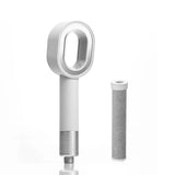 AquaGlow Beauty Filter-douchekop – Hoge druk, waterbesparend en gezuiverd douchen – Rond handmodel