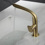 AquaLux Wastafelkraan – Draaibare Luxe Koud-Warm Kraan met Messing Behuizing