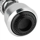 AquaFlex Steel – RVS Kraanverlengstuk met 360° Rotatie & Waterbesparing