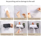 Multifunctionele Haardrogerhouder – Wandmontage