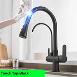 TouchFlow Touch Keukenkraan – Uittrekbaar