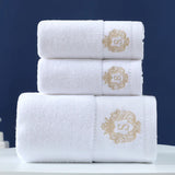 FestiveLoom 3-delige Luxe Handdoekenset – 100% Gekamd Katoen