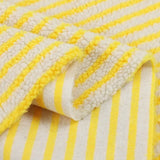 LambSoft Stripe Jacquard Fleece Stof