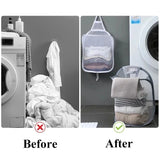FlexiStore Opvouwbare Wandhangende Wasmand