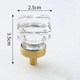 LuxoraCrystal Champagne Knop
