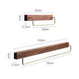 Norvello Handdoekstang 60 cm – Chroom & RVS