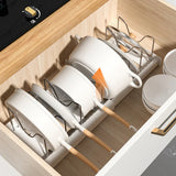 FlexiCook LidMaster – Opvouwbaar Keukengerei & Pannendeksel Opbergrek