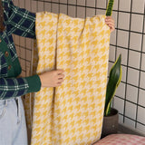 HoundLuxe Vintage Pied-de-Poule Katoenen Gezichtshanddoek