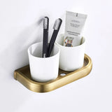ImperialBronze Antiek Messing Badkamer Accessoireset