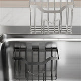 SteelEase – Roestvrijstalen Keuken Organizer voor Spoelbak & Accessoires