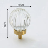 LuxoraCrystal Champagne Knop