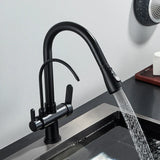 Touch Mengkraan | Chroom Gepolijst | Koud & Warm Water | Uittrekbare Sproeikop