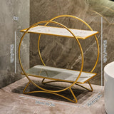 AureliaTower Luxe 2-Laags Badkamer & Make-up Organizer