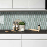 MarbleStyle – 3D Marmer Zelfklevende Wandtegels (10 stuks)