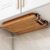StickDry RVS Sponshouder – Zelfklevende Organizer voor Goothoek & Keukenaccessoires