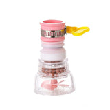 EcoStream 360 – Universele Waterbesparende Kraanbubbler met Rotatie Nozzle