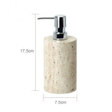 Travèra Beige Travertin Badkamer Accessoires Set
