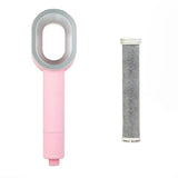 AquaGlow Beauty Filter-douchekop – Hoge druk, waterbesparend en gezuiverd douchen – Rond handmodel