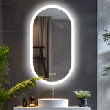 Luminara Ovale Verlichte Spiegel – 50 x 80 cm