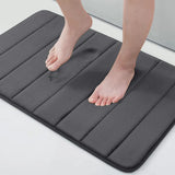 SoftStep Memory Foam Badmat – Antislip, Sneldrogend & Wasbaar – Voor Badkamer of Toilet