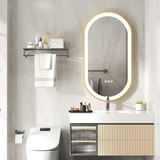 LUVODI Luxe Ovale LED Badkamerspiegel