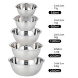 SteelNest – RVS Mengkommen Set voor Keuken, Camping & Outdoor