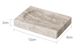 WabiSabiStone Natuurlijke Zilveras Badkameraccessoires