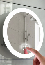 VisiLuxe 10x vergrotende make-upspiegel met ledverlichting