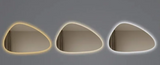 NordiLux Design Badkamerspiegel – Slimme LED Wandspiegel met Onregelmatige Vorm en Aluminium Frame