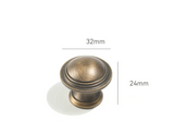 VintageBrass Europese Messing Handgrepen