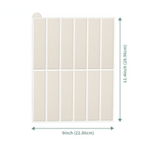 MarbleStyle – 3D Marmer Zelfklevende Wandtegels (10 stuks)