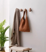 NordicPebble Massief Houten Wandhaak