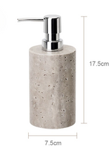 WabiSabiStone Natuurlijke Zilveras Badkameraccessoires