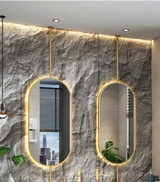 LumiÉvo Ovale Hangspiegel met LED